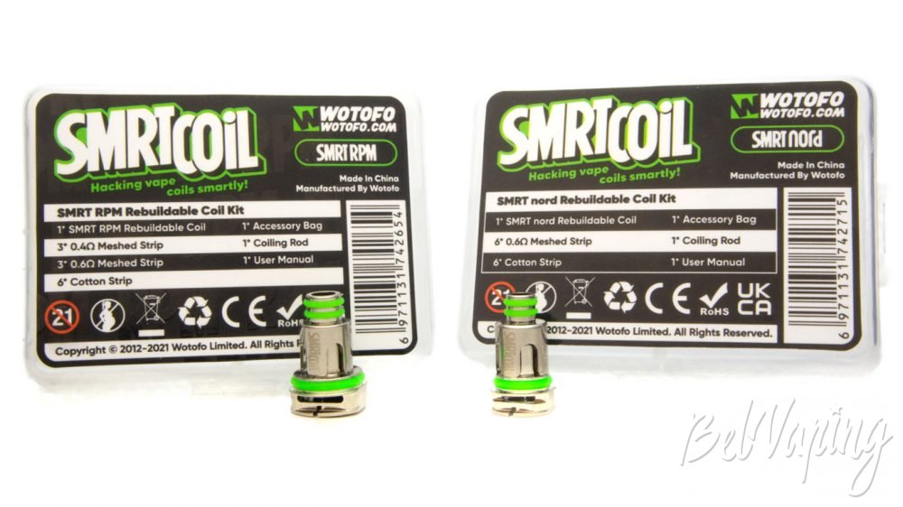 Обзор Wotofo SMRT Coil (RPM и NORD)