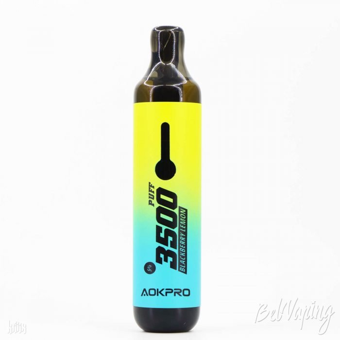 Одноразка AOKPRO 3500 BLACKBERRY LEMON Disposable Pod