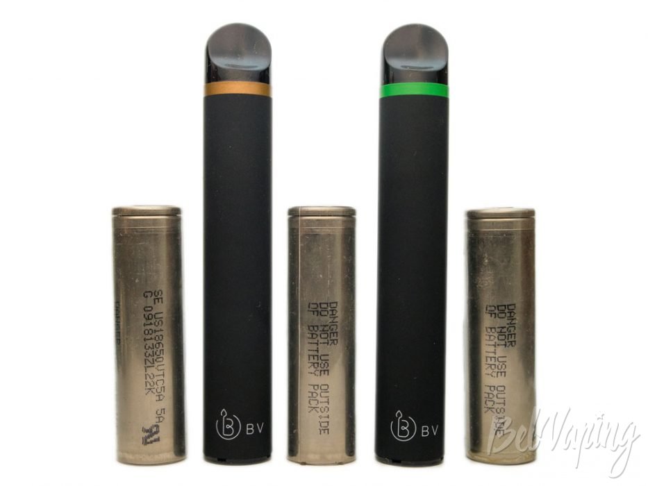 Одноразки BV от puff.store - сравнение размеров