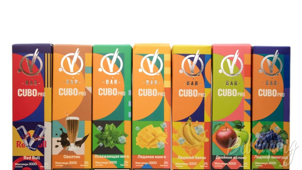 Обзор одноразок Vbar CUBO PRO. Часть 1