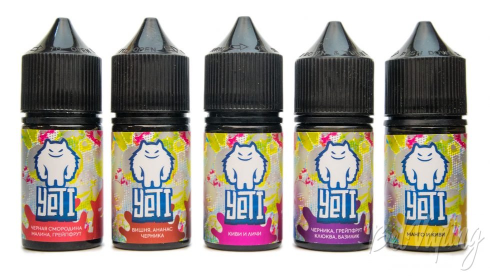 Солевые миксы YETI от VapeImport