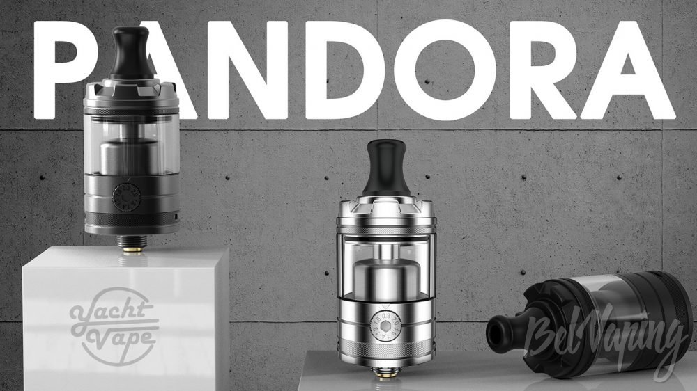 Yachtvape Pandora V2 MTL RTA. Первый взгляд