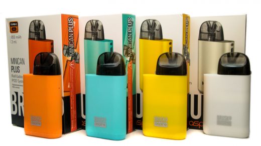 Обзор Aspire BRUSKO MINICAN PLUS Pod