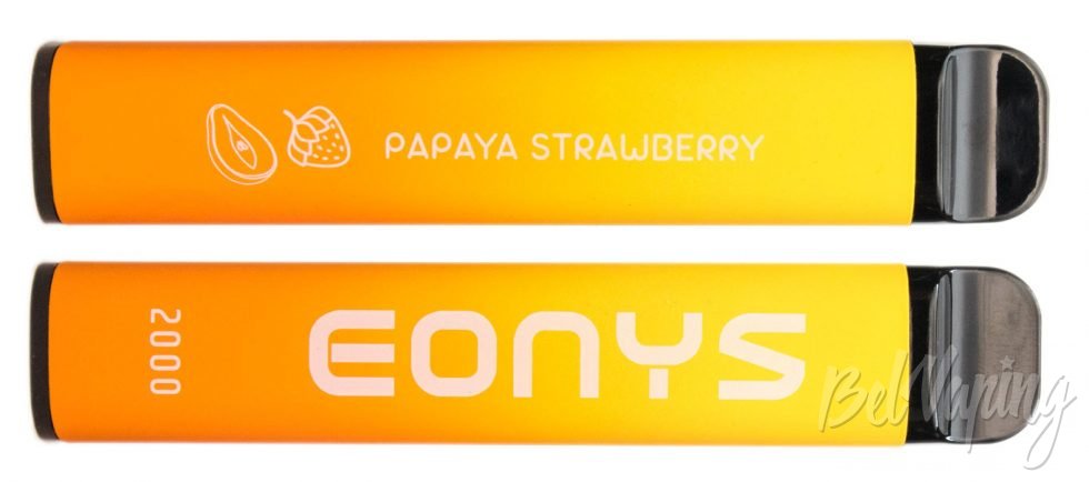 Одноразки EONYS 2000 - вкус PAPAYA STRAWBERRY