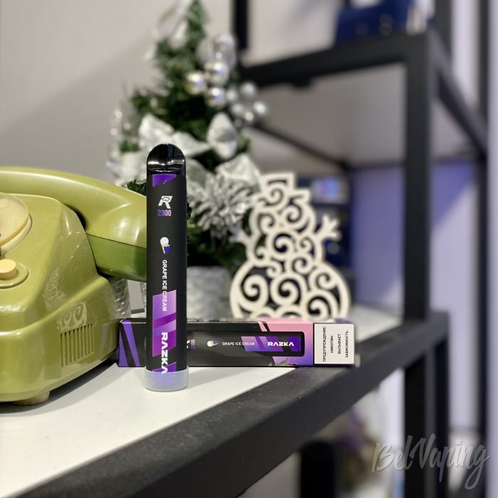 Одноразка Razka R2000 Grape Ice Cream