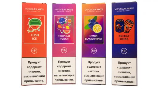 Обзор одноразок VAPORLAX MATE