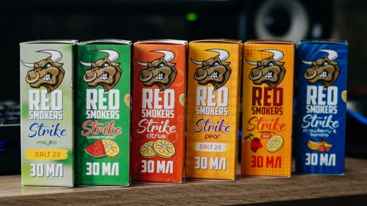 Обзор жидкостей Red Smokers Strike Salt