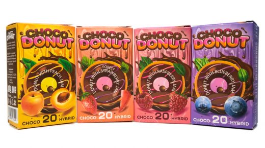 Обзор солевых миксов CHOCO DONUT от Belly Love