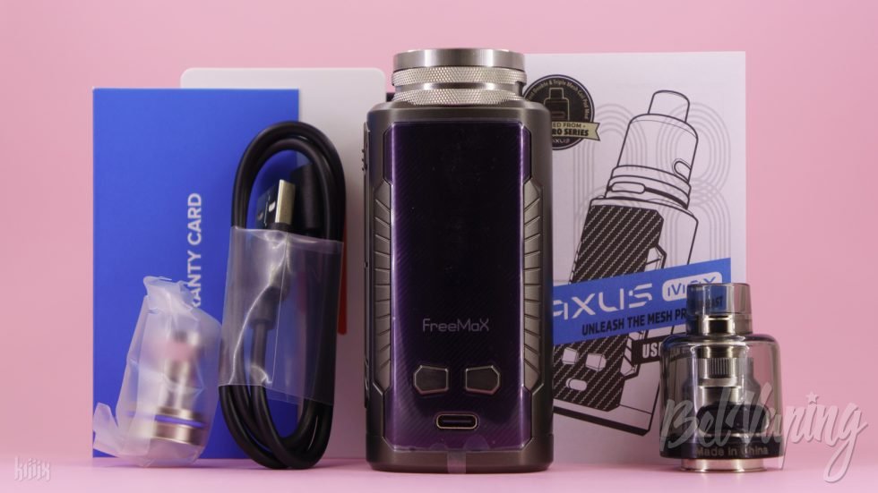 Комплект набора MAXUS Max 168W Kit от FreeMax