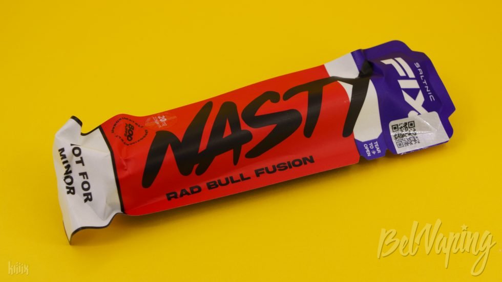 Одноразка NASTY FIX 800 RAD BULL FUSION