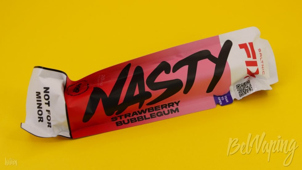 Одноразка NASTY FIX 800 STRAWBERRY BUBBLEGUM