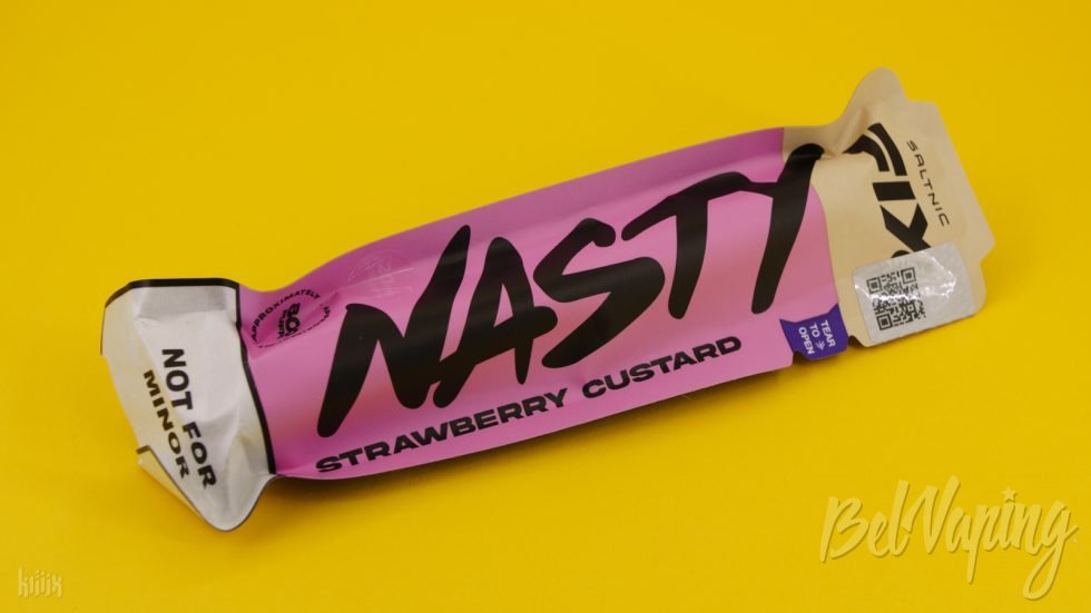 Одноразка NASTY FIX 800 STRAWBERRY CUSTARD
