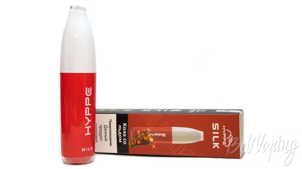 Обзор одноразок Hyppe SILK 3500 - вкус КОЛА СО ЛЬДОМ