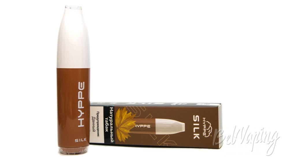 Обзор одноразок Hyppe SILK 3500 - вкус НАТУРАЛЬНЫЙ ТАБАК