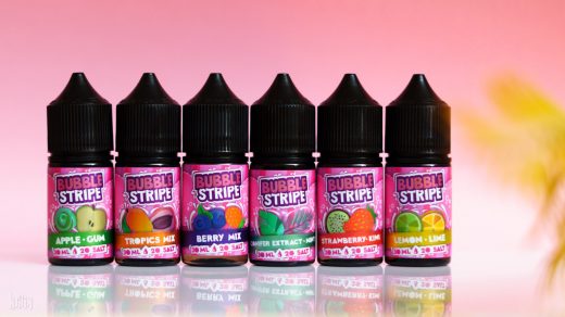 Обзор жидкости Bubble Stripe от Alpaca Eliquids
