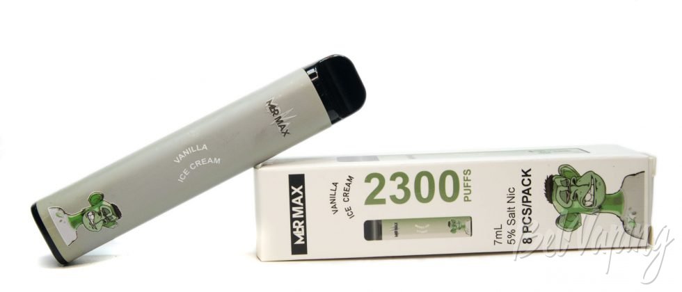 Одноразки MBR MAX 2300 - вкус VANILLA ICE CREAM