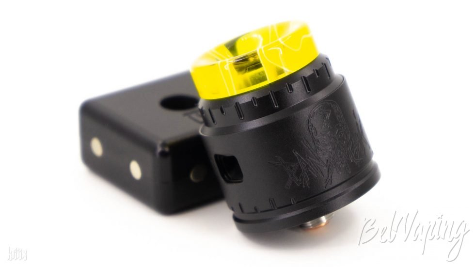 Pandemic 28 RDA с кастомным 810 дриптипом от Ohmy Vape