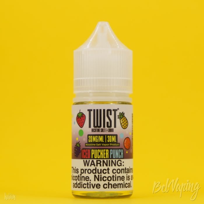 Жидкость TWIST SALT Iced Pucker Punch