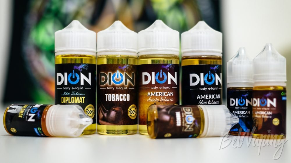 Обзор табачных жидкостей от DION