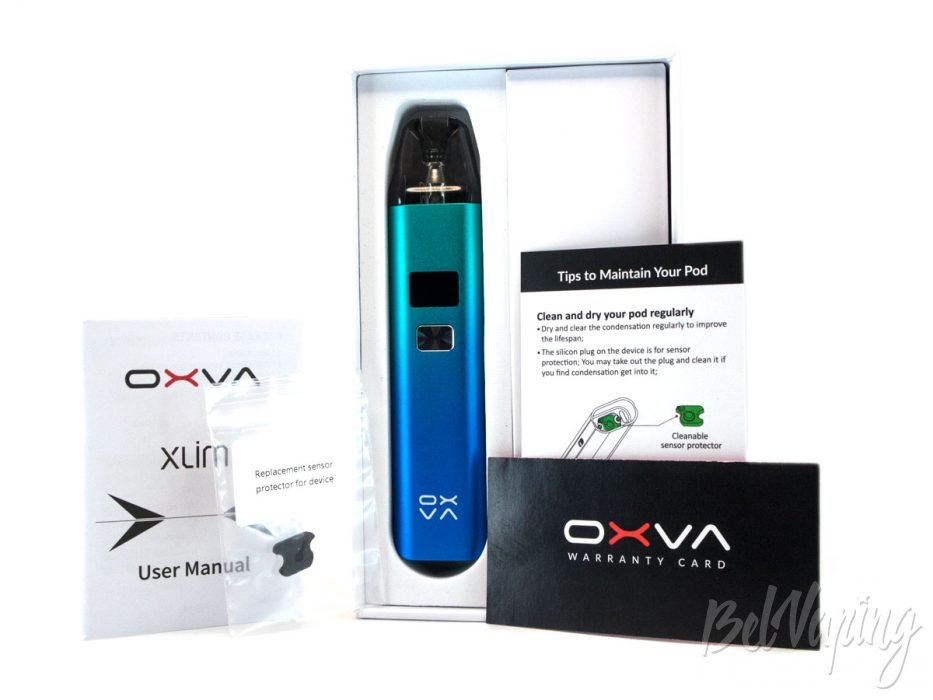 Обзор XLIM pod от OXVA - комплект поставки