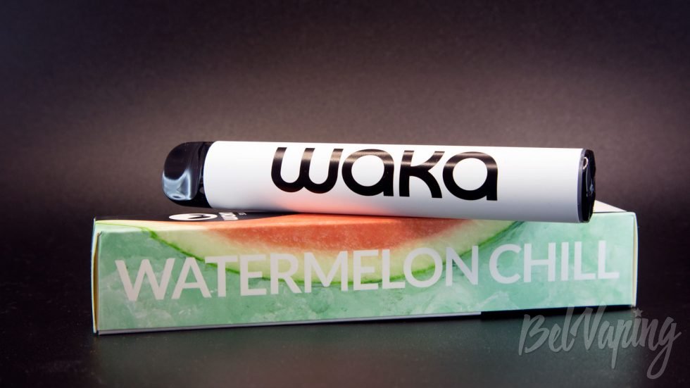 Обзор одноразок WAKA SOLO - вкус WATERMELON CHILL