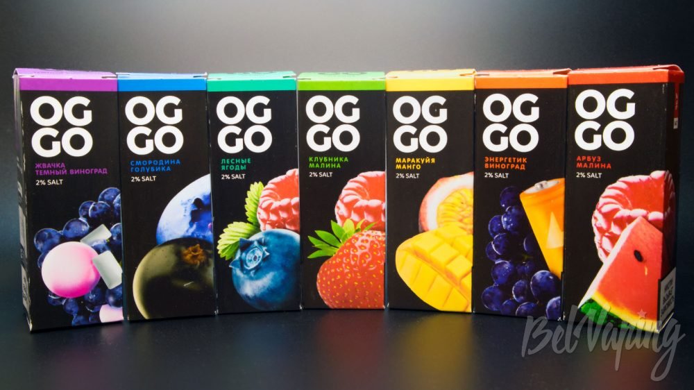 Обзор солевых жидкостей THE LABEL OGGO BLACK
