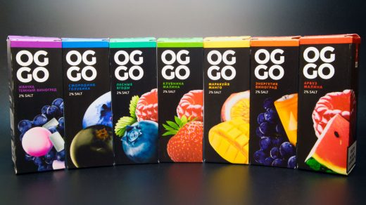 Обзор солевых жидкостей THE LABEL OGGO BLACK