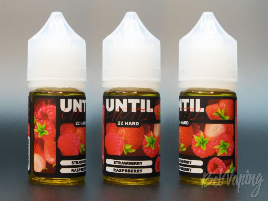 Солевые жидкости UNTIL от IMBA - вкус STRAWBERRY RASPBERRY
