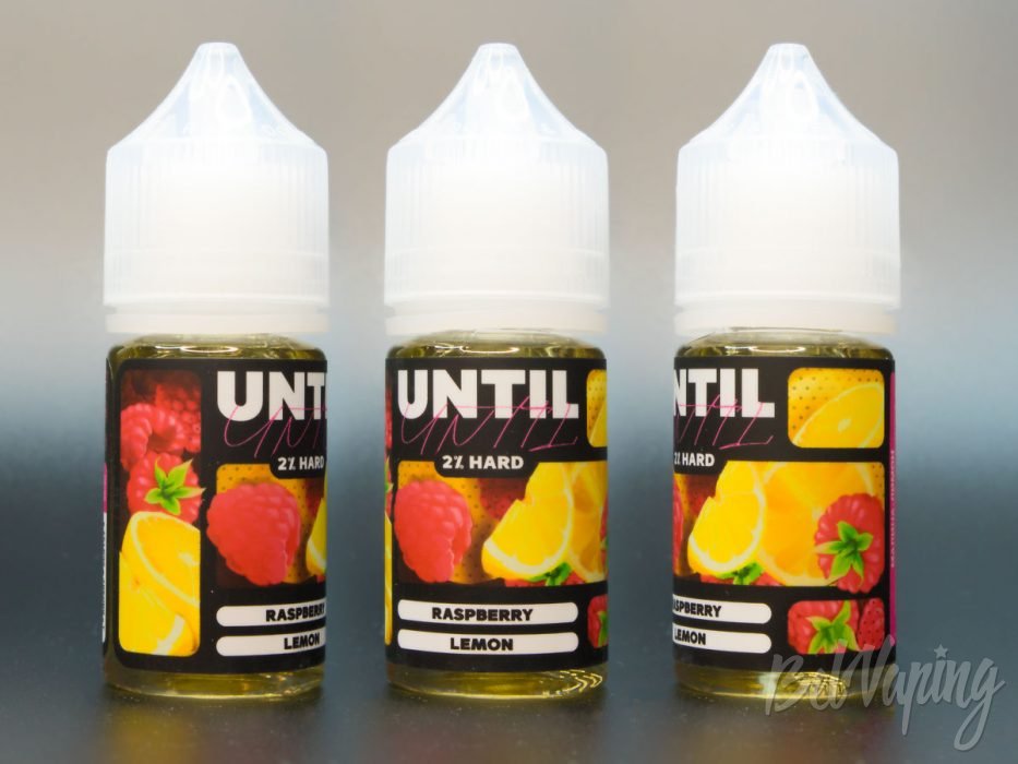 Солевые жидкости UNTIL от IMBA - вкус RASPBERRY LEMON
