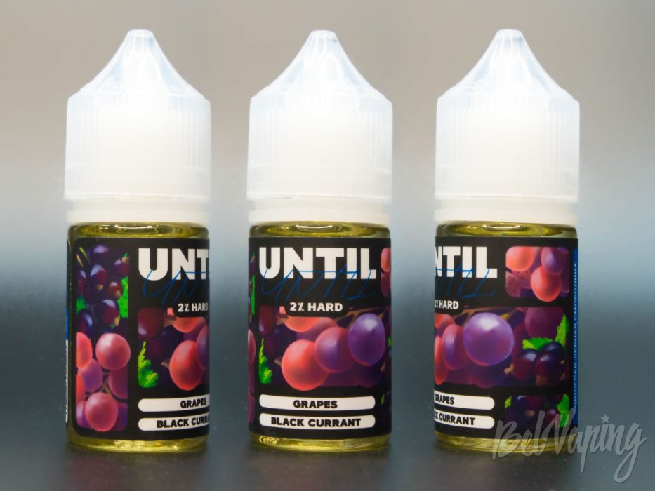 Солевые жидкости UNTIL от IMBA - вкус GRAPES BLACK CURRANT