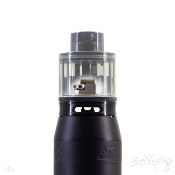 Положение спирали в Wotofo Gear V2 RTA