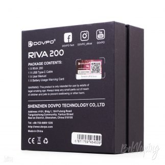 Упаковка Dovpo Riva 200 Box Mod сзади