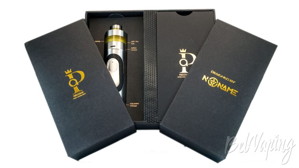 ZERO.G от Prestige Aspire и NoName - упаковка