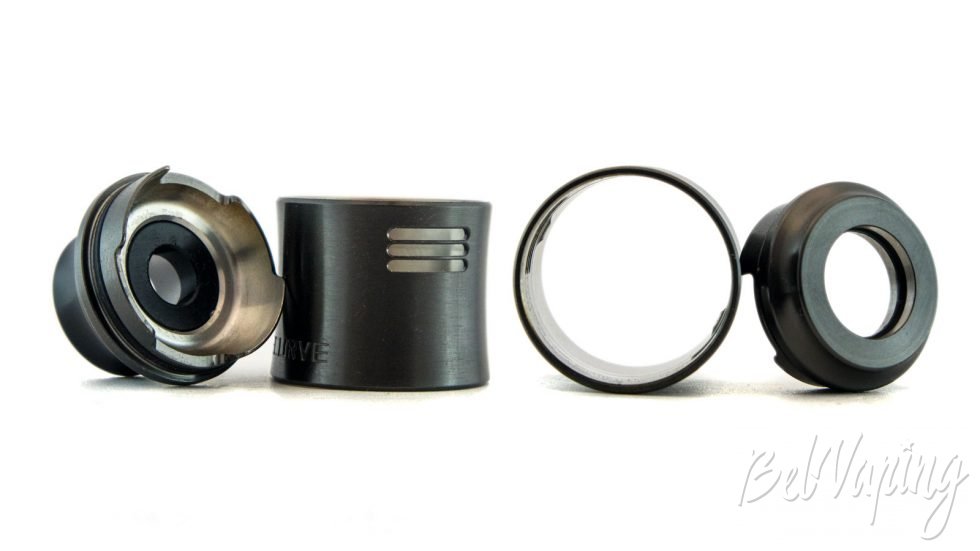 Обзор Wotofo RECURVE v2 RDA - части корпуса