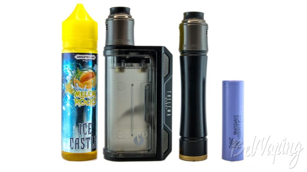 Обзор Wotofo RECURVE v2 RDA - внешний вид на разных модах