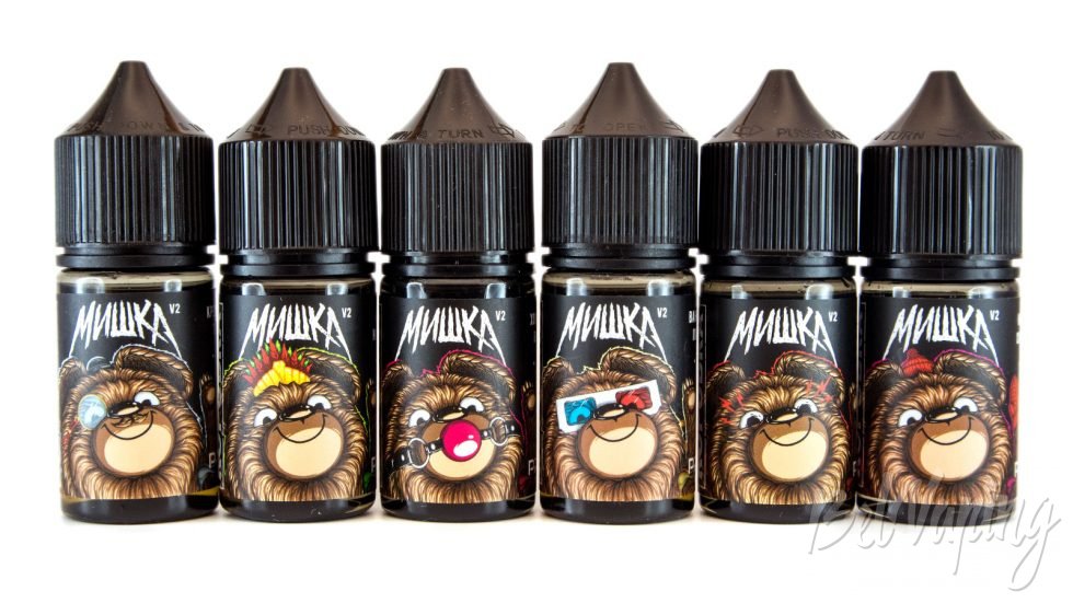 Солевые жидкости МИШКА 2 от Pride Vape