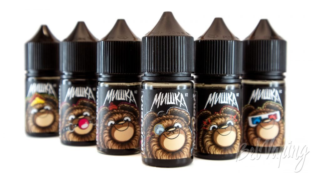 Обзор солевых жидкостей МИШКА 2 от Pride Vape