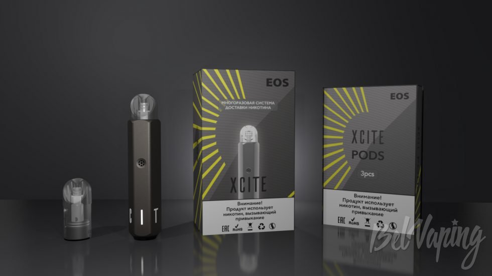 Система доставки никотина EOS XCITE