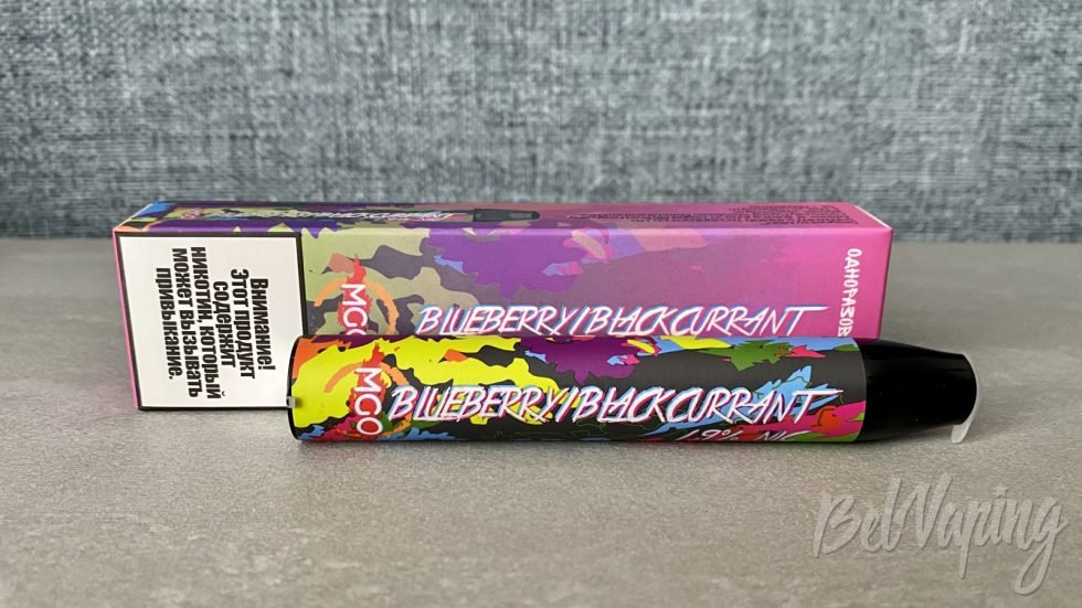 Одноразка MGO D04 Blueberry Blackcurrant - черника смородина