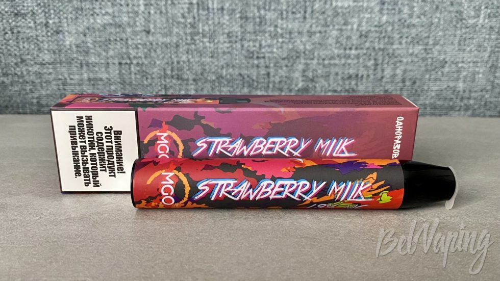 Одноразка MGO D04 Strawberry Milk - клубника с молоком
