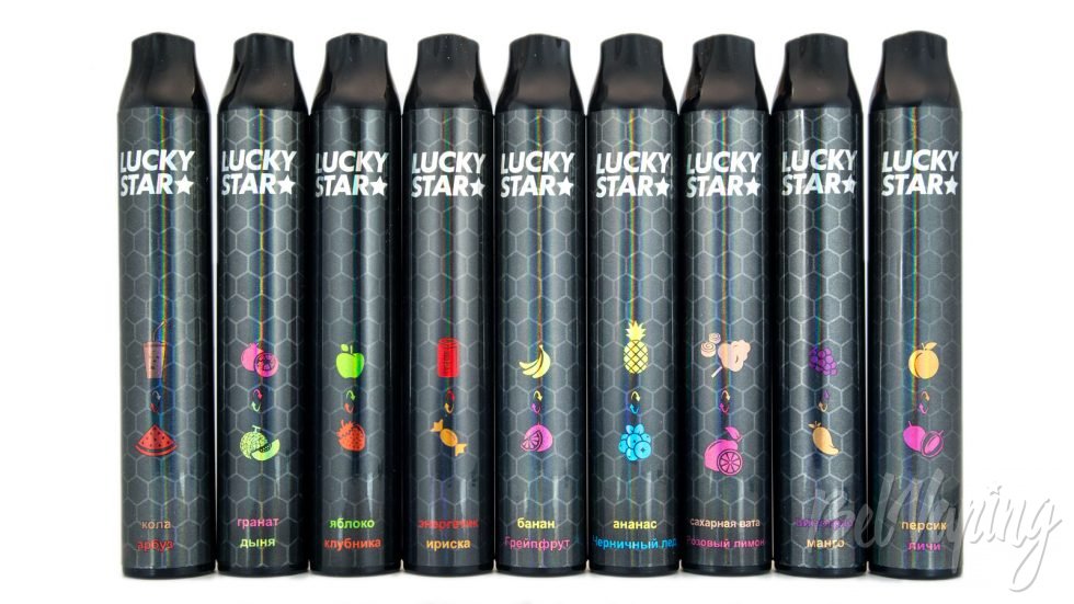 Обзор одноразок LUCKY STAR 2-в1 1800 - тестирование и описание вкусов