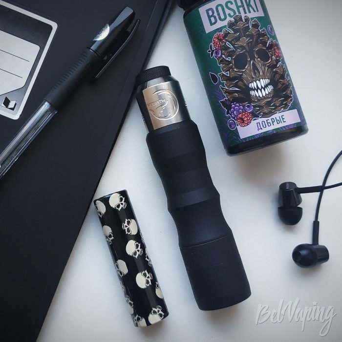 Мехмод Reactor 18650 и дрипка Rebirth RDA