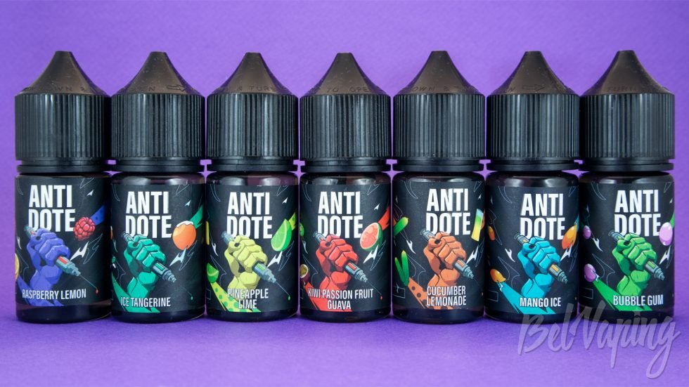Солевые жидкости ANTIDOTE от MonSmoke