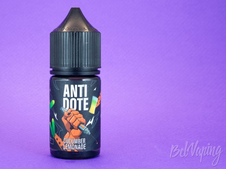 Солевые жидкости ANTIDOTE от MonSmoke - вкус CUCUMBER LEMONADE