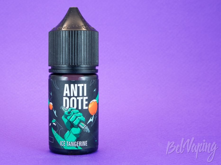 Солевые жидкости ANTIDOTE от MonSmoke - вкус ICE TANGERINE