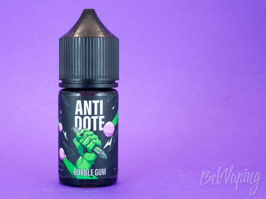 Солевые жидкости ANTIDOTE от MonSmoke - вкус BUBBLE GUM