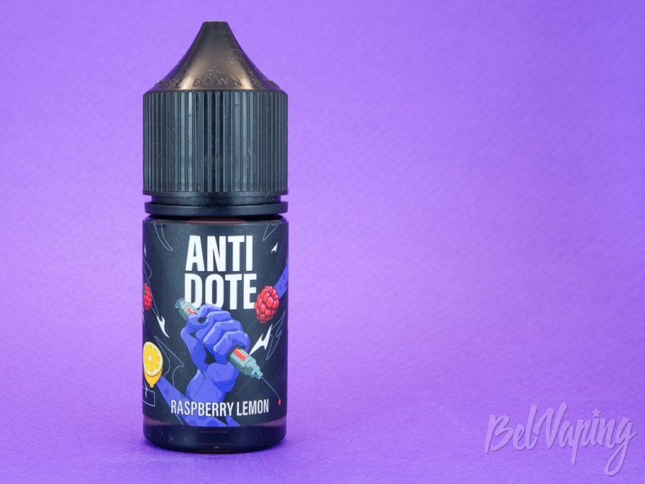 Солевые жидкости ANTIDOTE от MonSmoke - вкус RASPBERRY LEMON