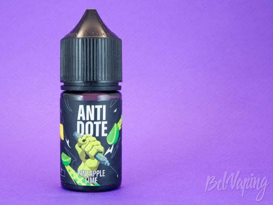 Солевые жидкости ANTIDOTE от MonSmoke - вкус PINEAPPLE LIME