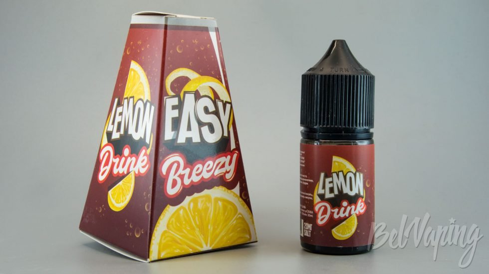 Солевые жидкости EASY BREEZY от GAS Group - вкус LEMON DRINK