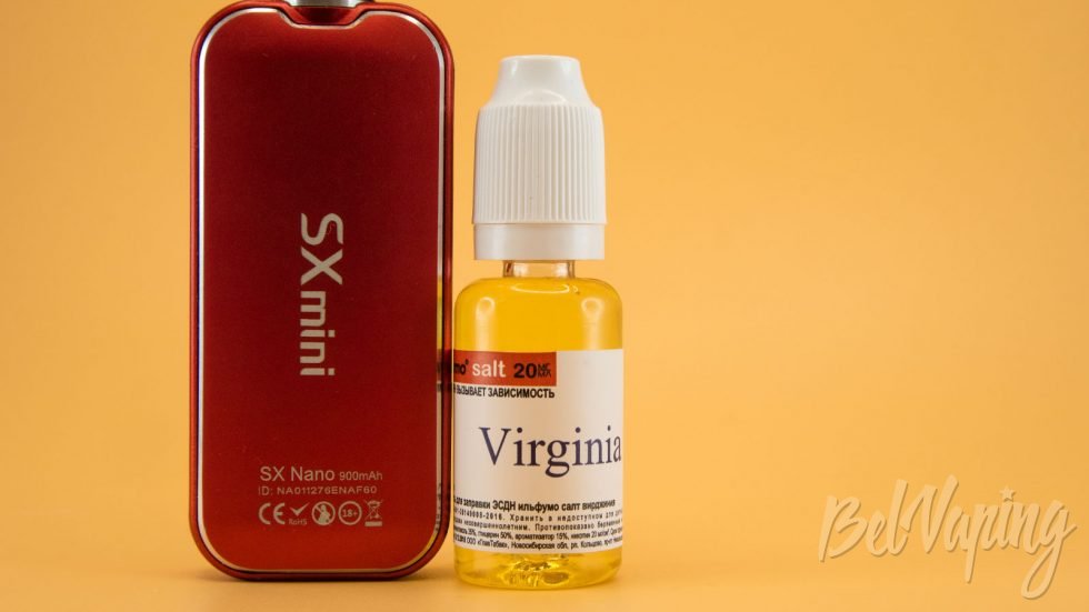 Солевые жидкости ILFUMO Salt 20 на 20 - вкус VIRGINIA